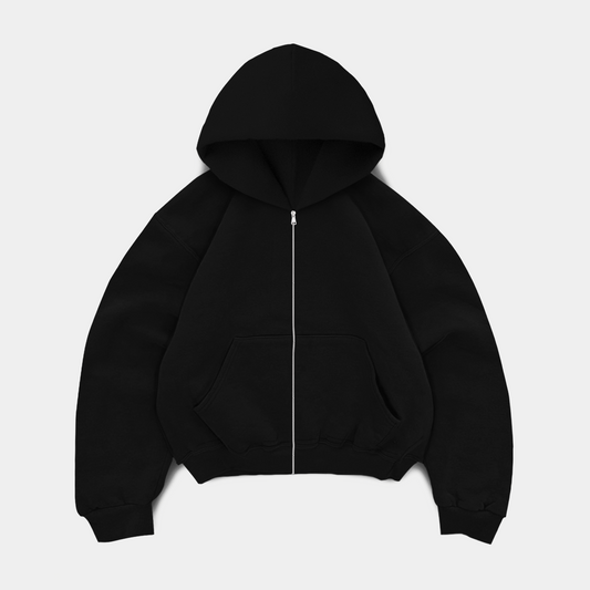 Ultra heavy black zipper