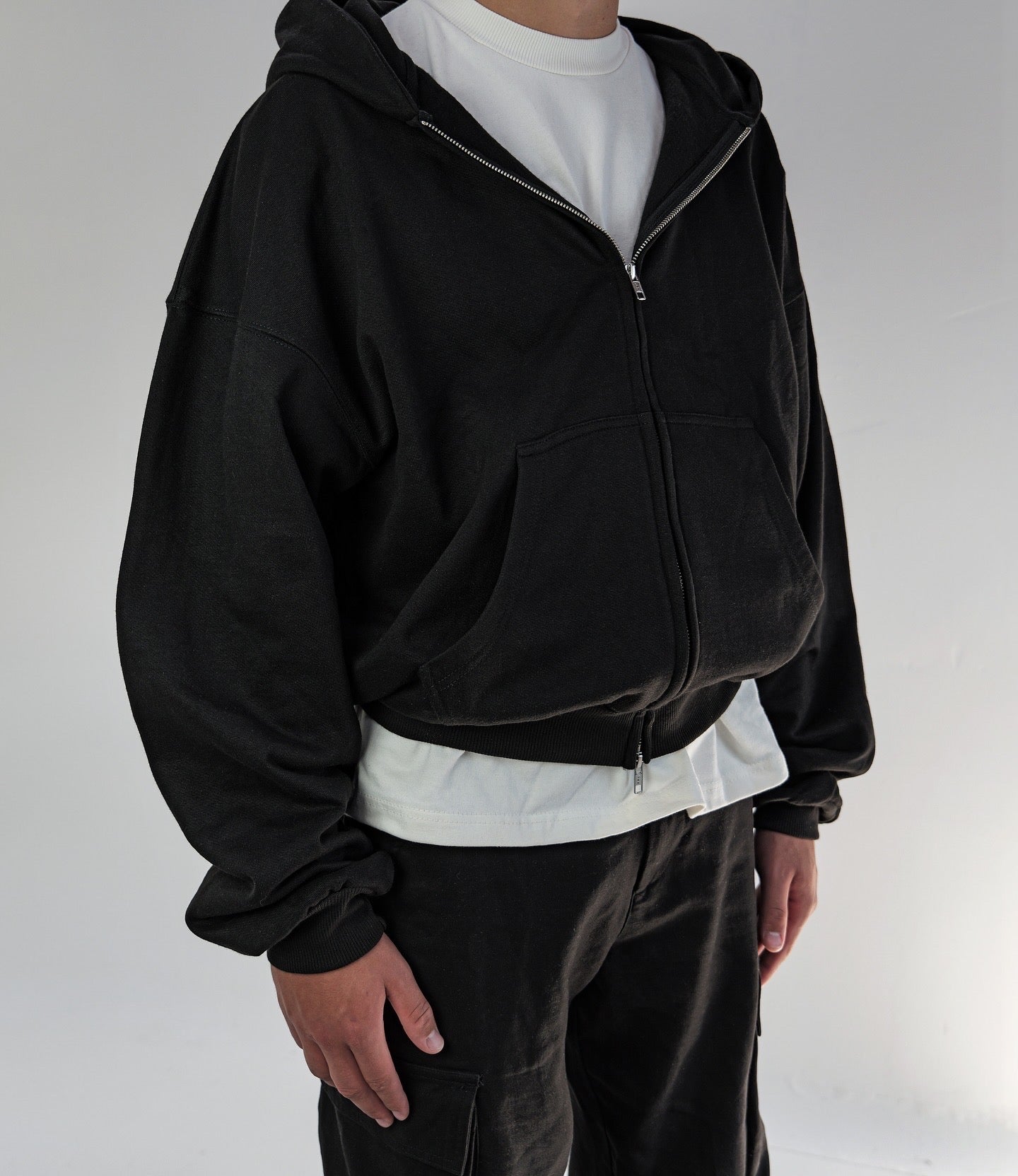 Ultra heavy black zipper