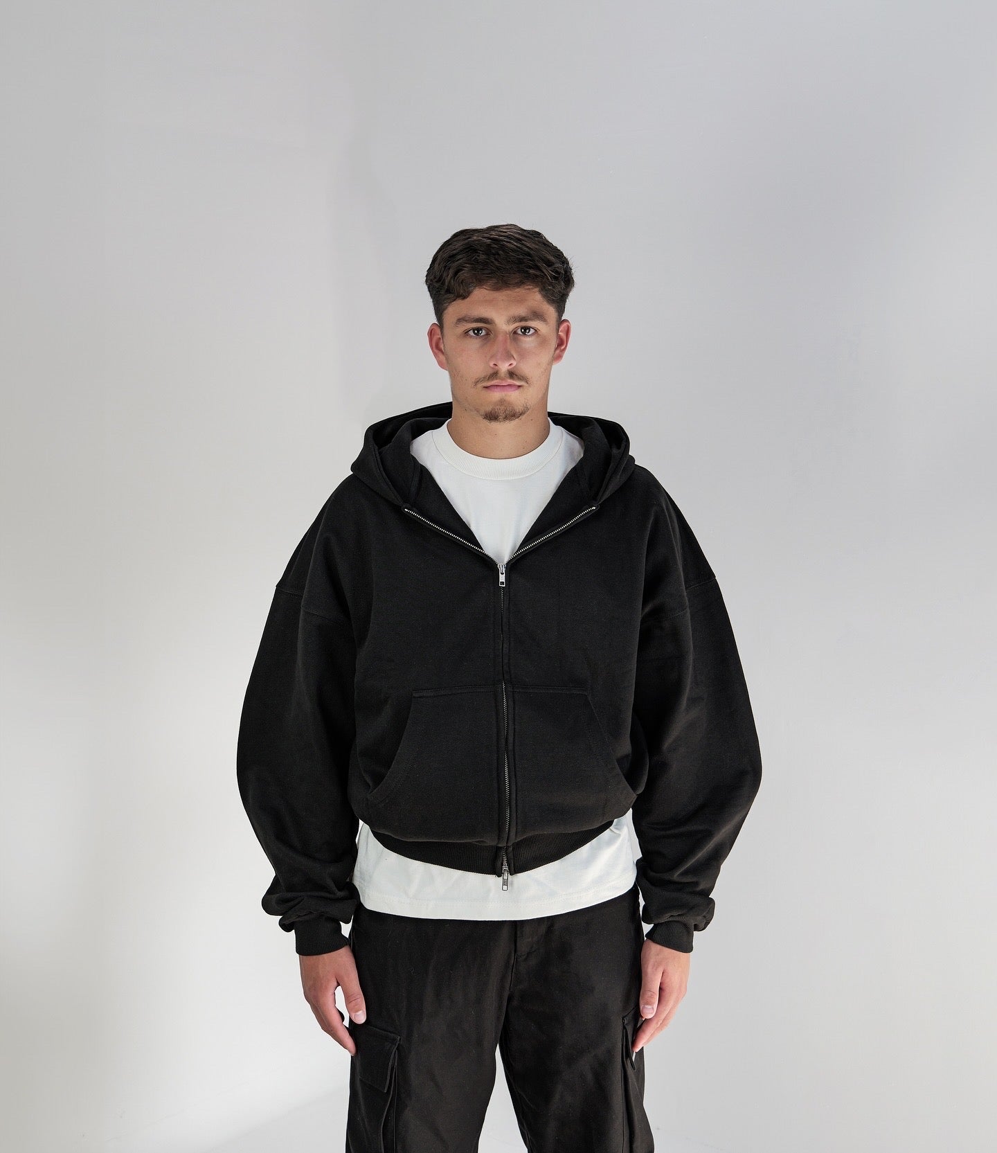 Ultra heavy black zipper