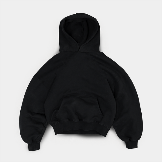 Heavy black hoodie
