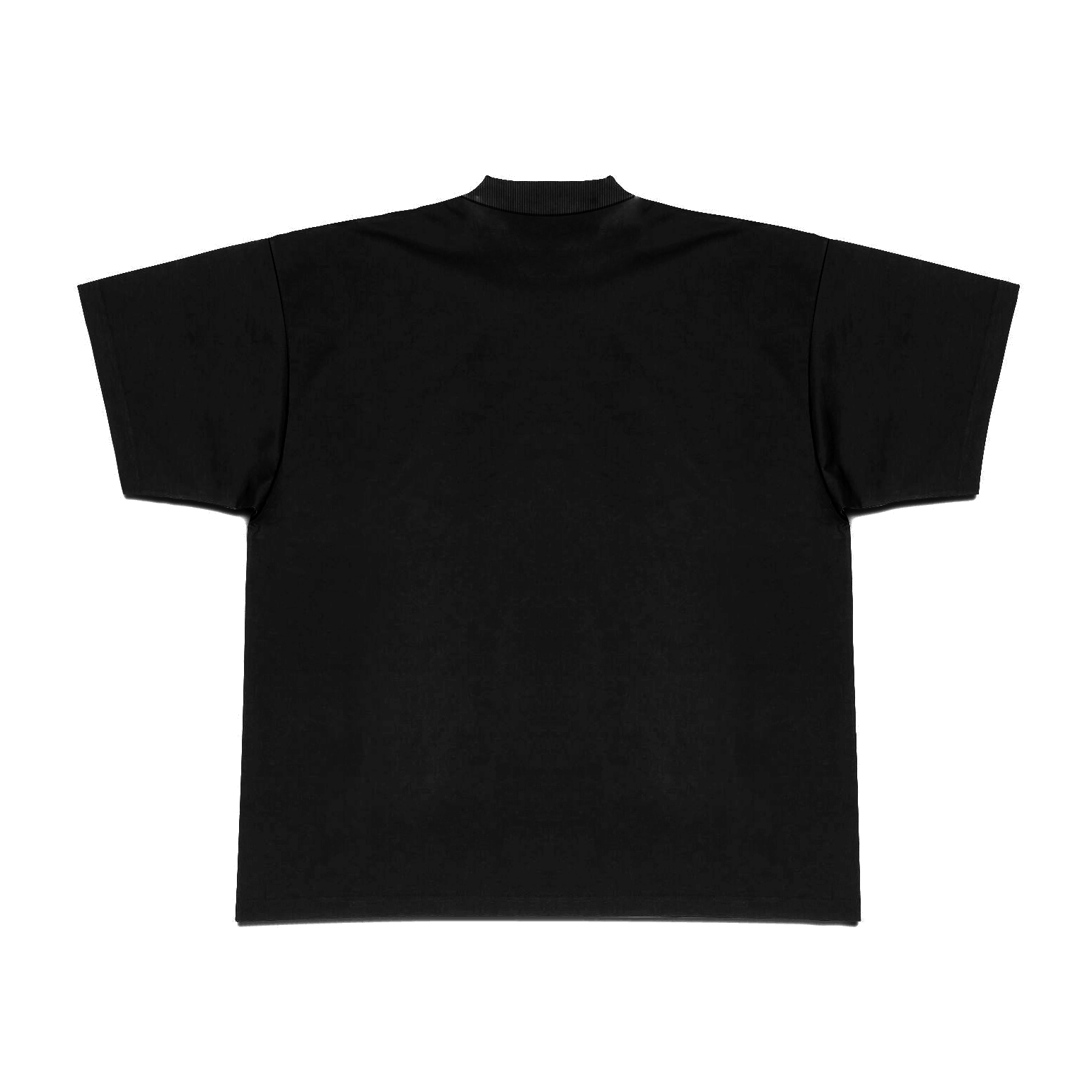300gsm vintage heavyweight black oversized box fit blank tee