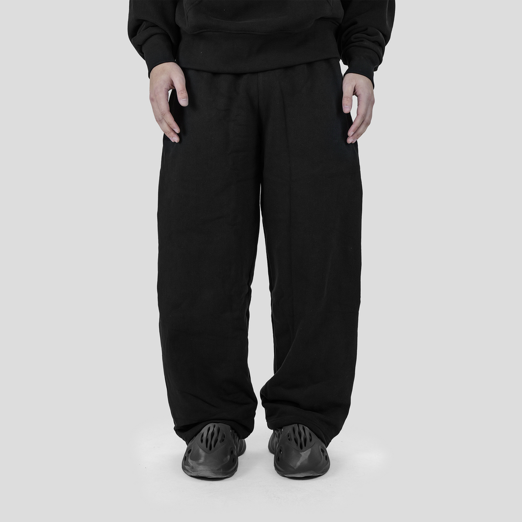 Heavy Black Joggers
