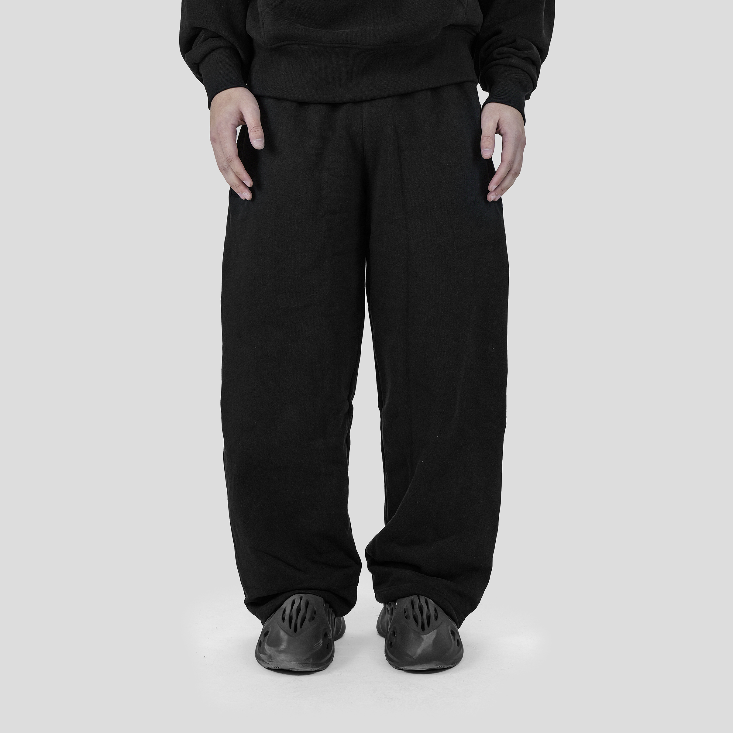 Heavy Black Joggers