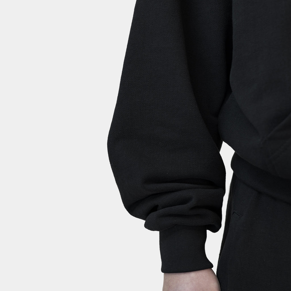Heavy black hoodie