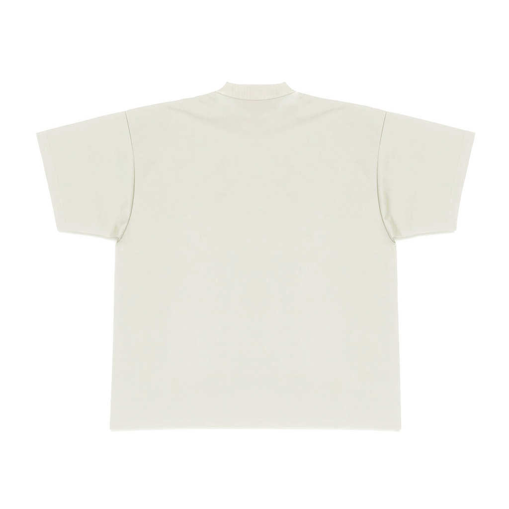 300gsm vintage heavyweight off white oversized box fit blank tee