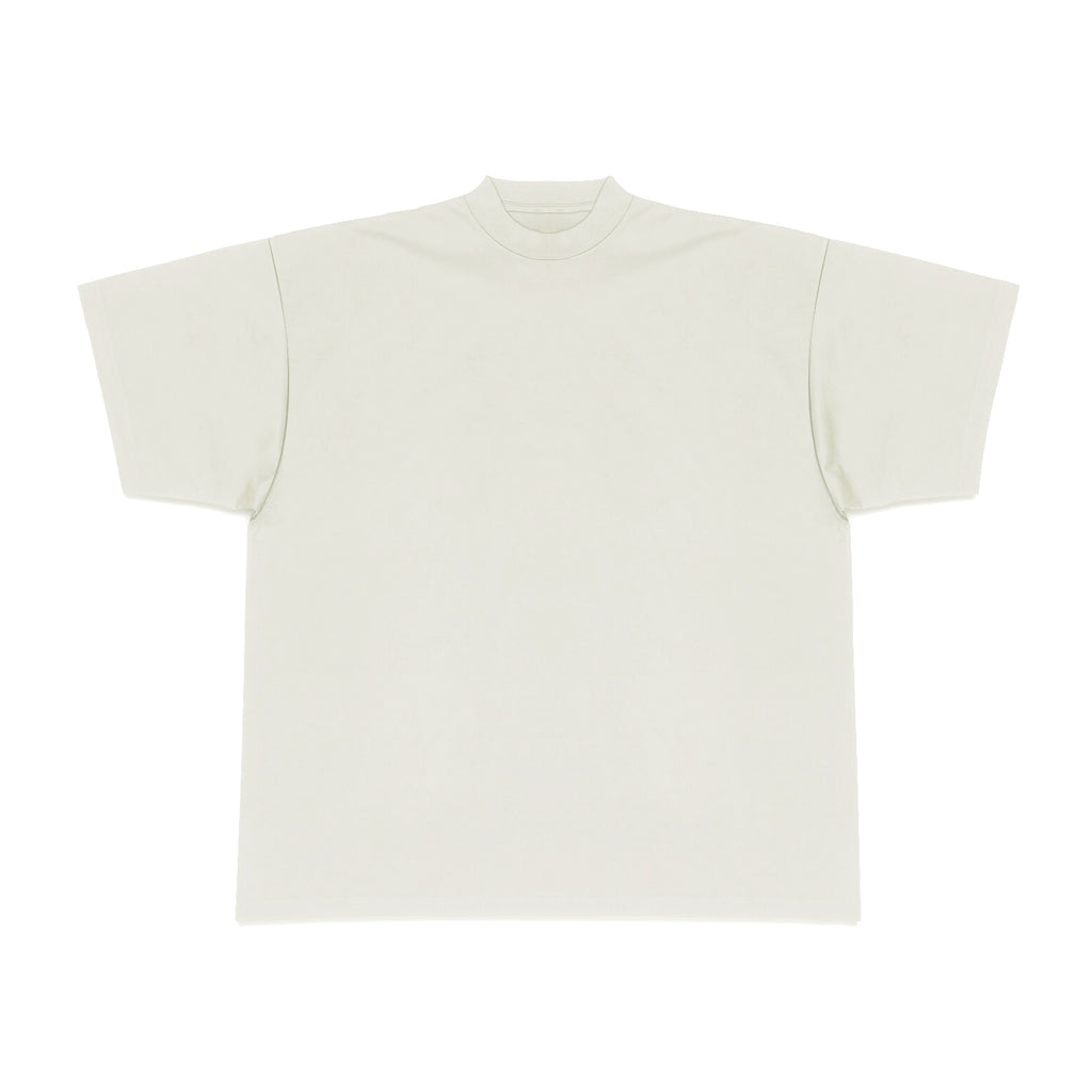 300gsm vintage heavyweight off white oversized box fit blank tee